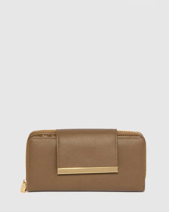 Taupe Blake Wallet
