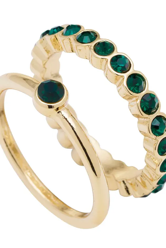 BEZEL STONE RING SET — view 3