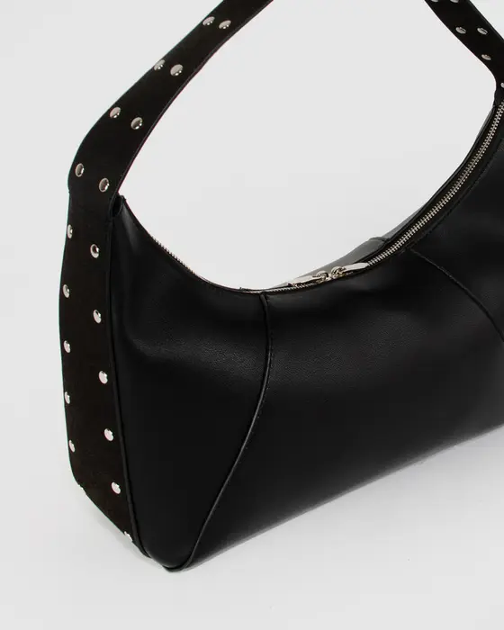 Black Leighton Stud Shoulder — view 3