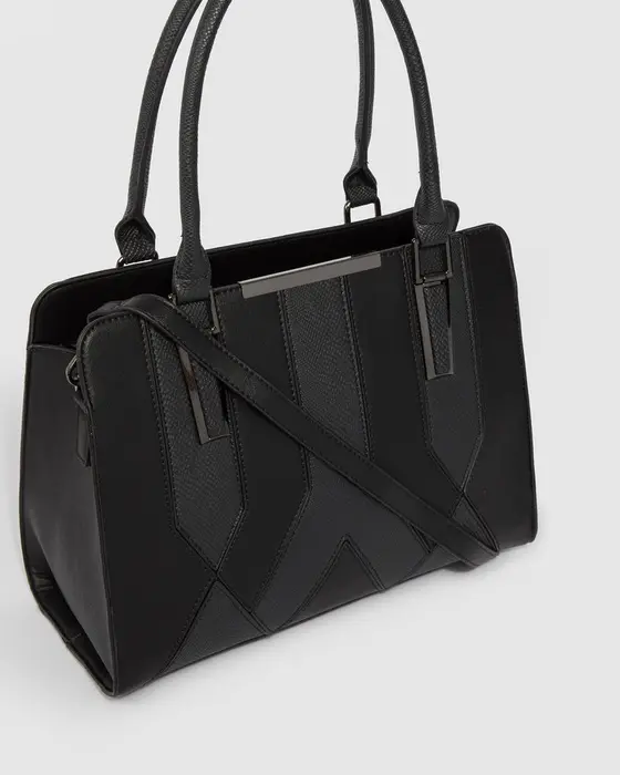 Black Norna Tote Bag — view 3