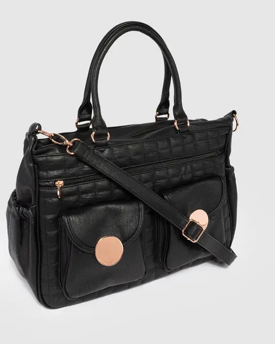 Black Premium Baby Bag Set — view 3