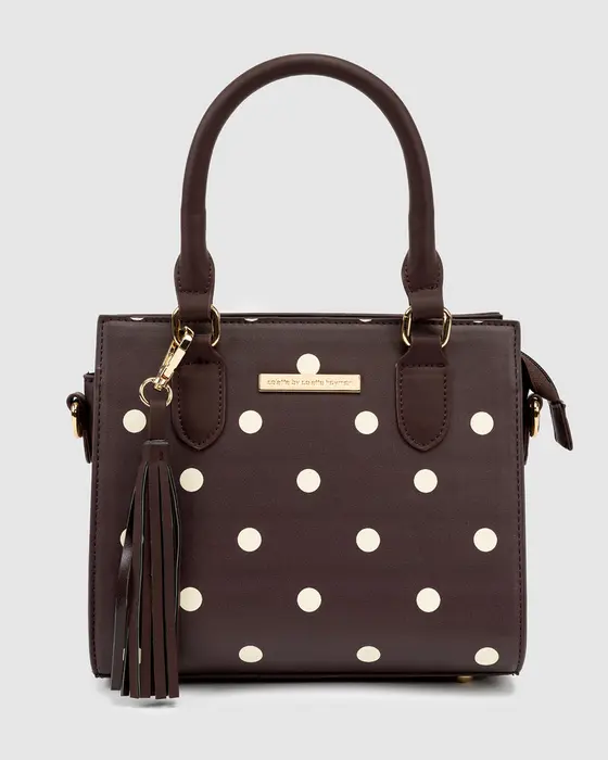 Brown Sia Mini Tote