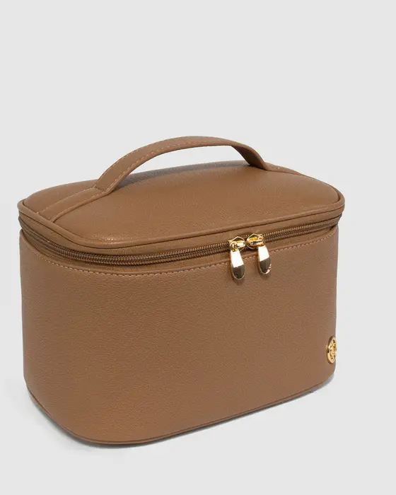 Caramel Harper Top Handle Lunch Bag — view 3