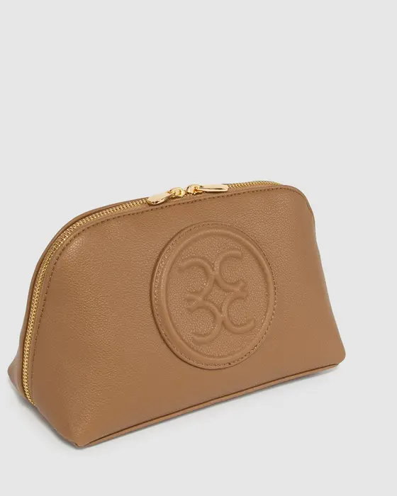 Caramel Rita Zip Top Cosmetic Case — view 3