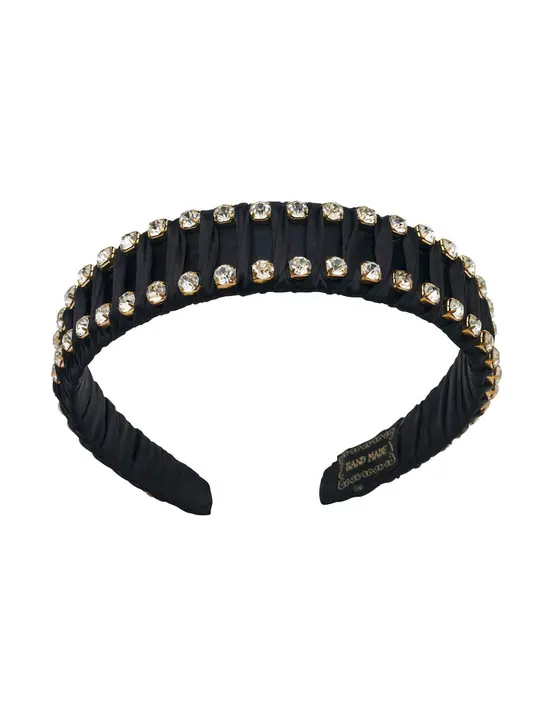 CRYSTAL AND WEAVE HEADBAND — view 3