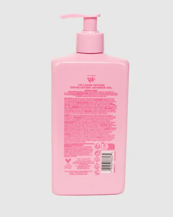 Exfoliating Shower Gel - Shea Butter, Rose & Sweet Almond — view 3