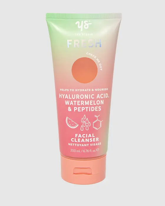 Facial Cleanser 200ml - Hyaluronic Acid, Watermelon & Peptides