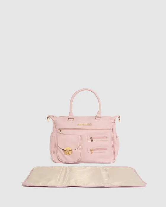Fondant PU Pocket and Zip Baby Bag — view 3