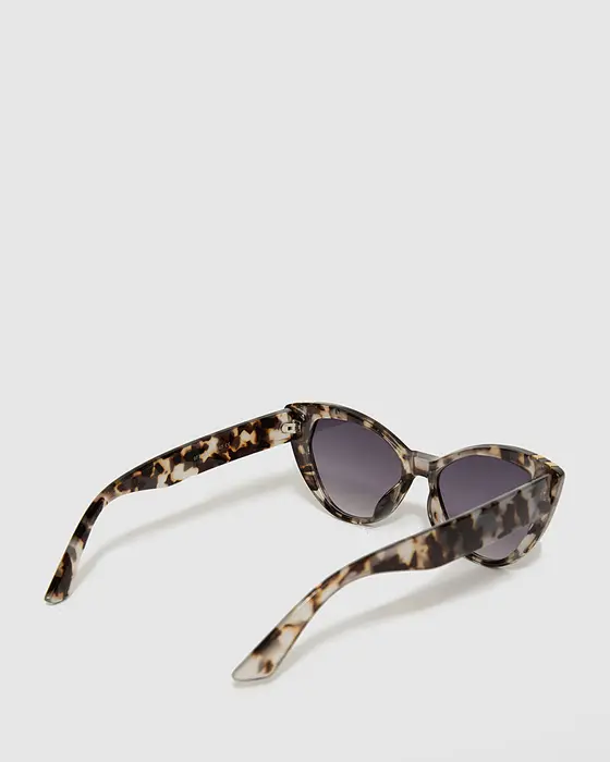 Gold Embellished Cat Eye Sunglasses — view 3