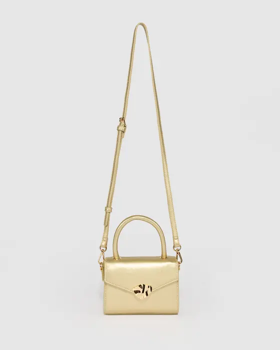 Gold Kiki Clasp Mini Bag — view 3