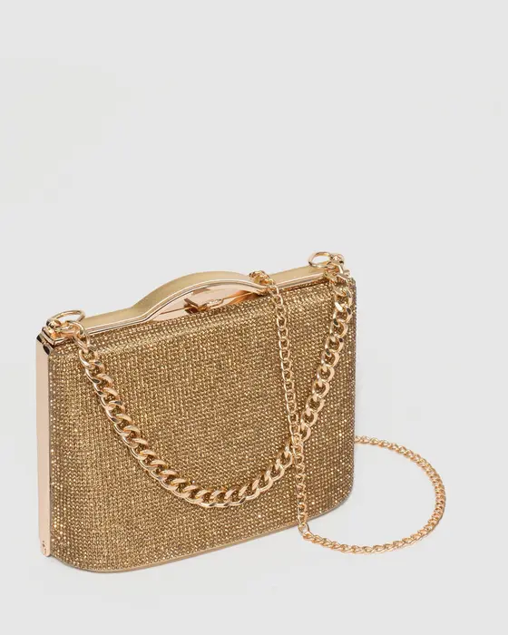 Gold Tullia Chain Bag — view 3