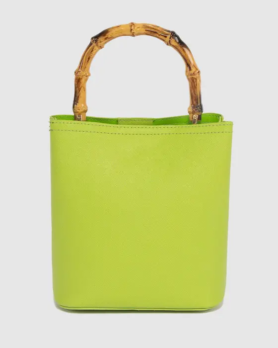 Green Melanie Handle Bucket