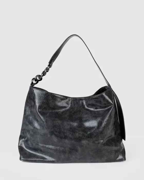 Grey Issey Slouch Bag — view 3