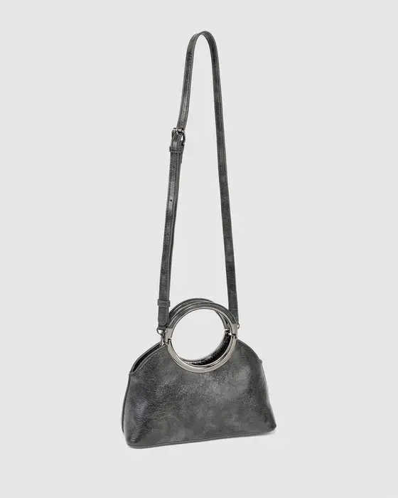 Grey Ruby Soft Top Handle Bag — view 3
