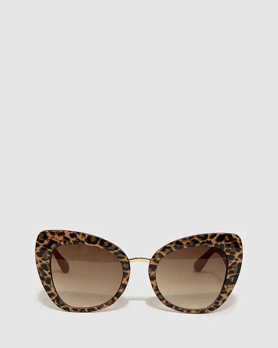 Leopard Print Sunglasses