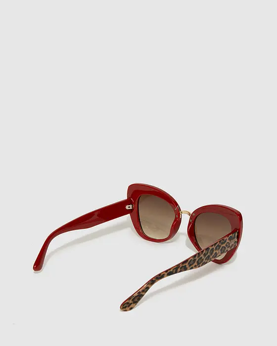 Leopard Print Sunglasses — view 3