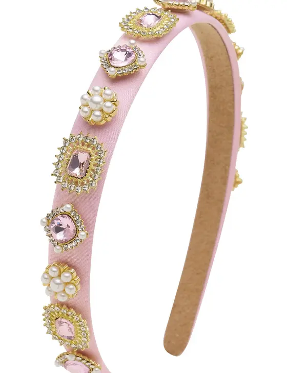 MULTI BEAD NARROW HEADBAND — view 3