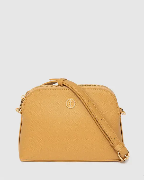 Caramel Jamari Crossbody Bag