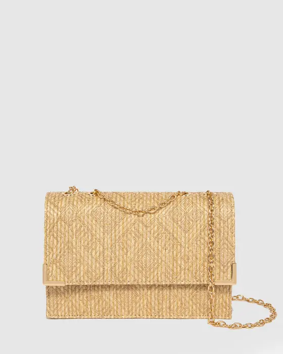 Natural Lauren Hardware Crossbody