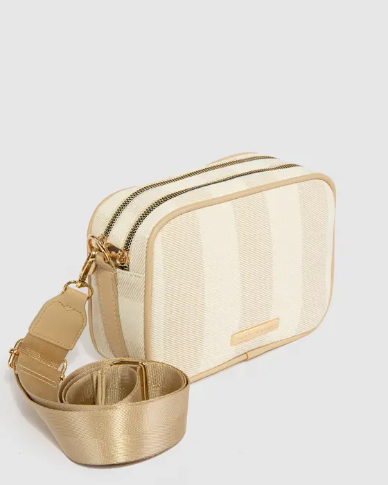Natural Selina Canvas Crossbody — view 3