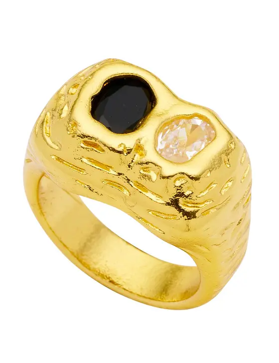 ORGANIC CRYSTAL STATEMENT RING