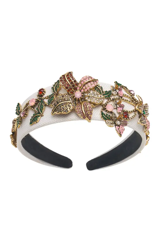 ORNATE FLORAL HEADBAND — view 3