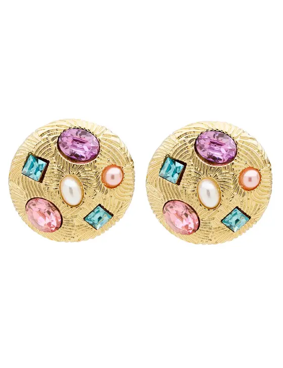 PEBBLE GEM STUDS