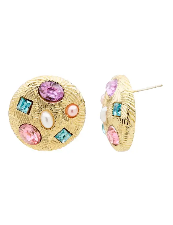 PEBBLE GEM STUDS — view 3