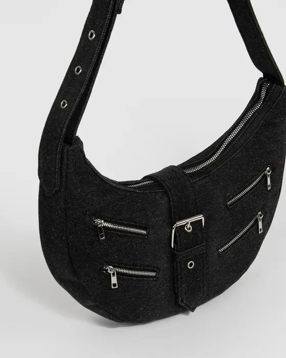 Polly Denim Shoulder Bag — view 3