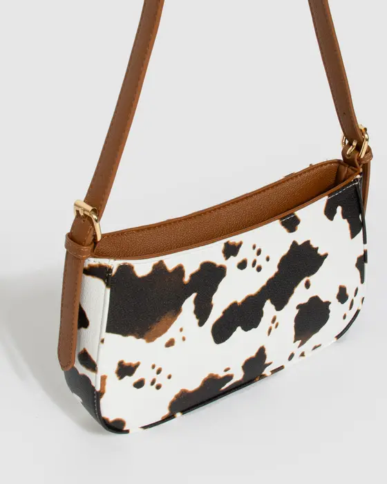 Print Frankie Buckle Strap Shoulder Bag β view 3