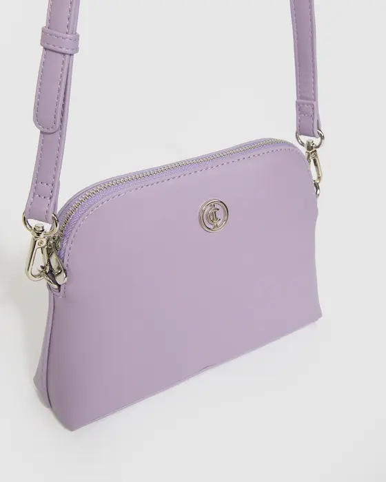 Purple Jamari Crossbody Bag — view 3