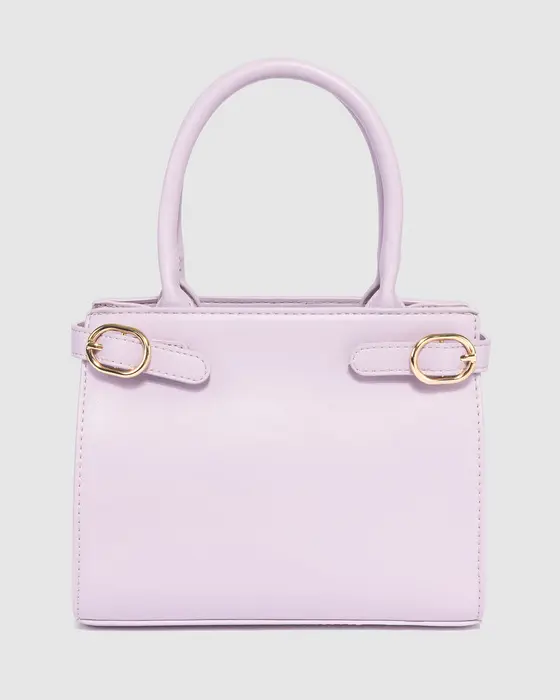 Purple Verona Mini Tote