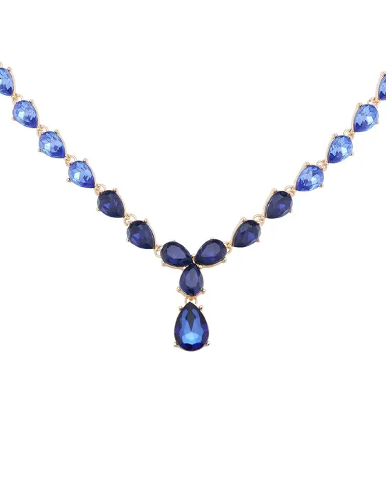 RAINDROP STONE NECKLACE — view 3