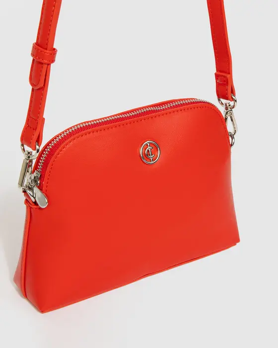Red Jamari Crossbody Bag — view 3