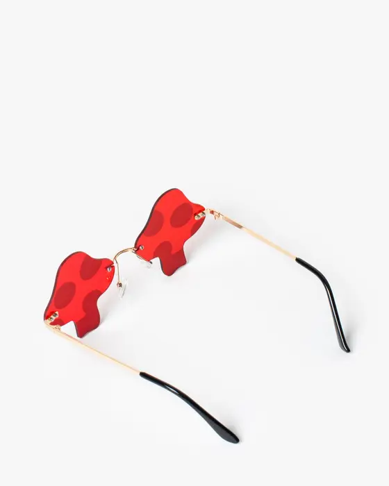 Red Mushroom Sunglasses — view 3