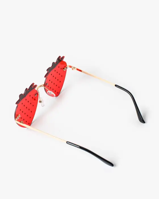 Red Strawberry Sunglasses — view 3