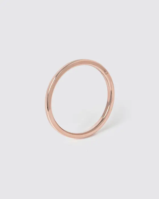 Rose Gold Thin Metal Ring
