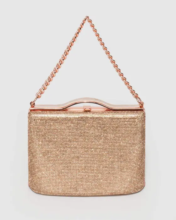Rose Gold Tullia Chain Bag