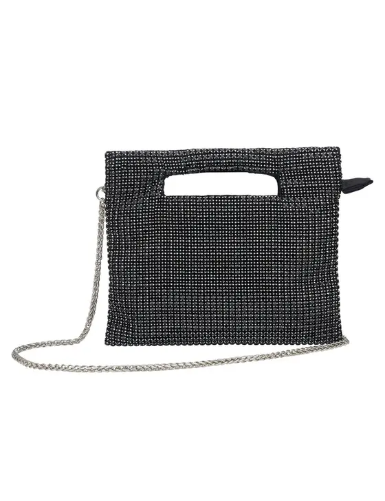 SHIMMER FLAT CLUTCH