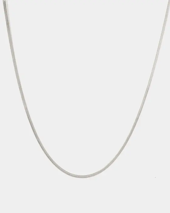 Silver Snake Chain Necklace