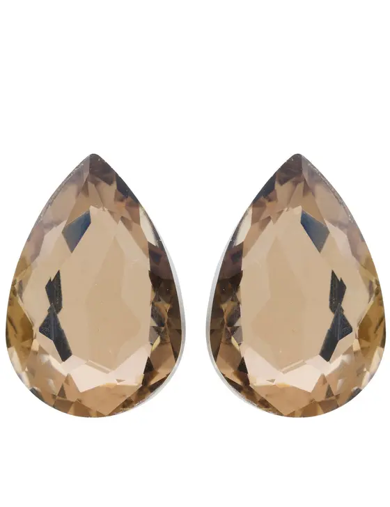 SOLOIST TEARDROP CLIP EARRING