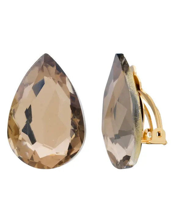 SOLOIST TEARDROP CLIP EARRING — view 3