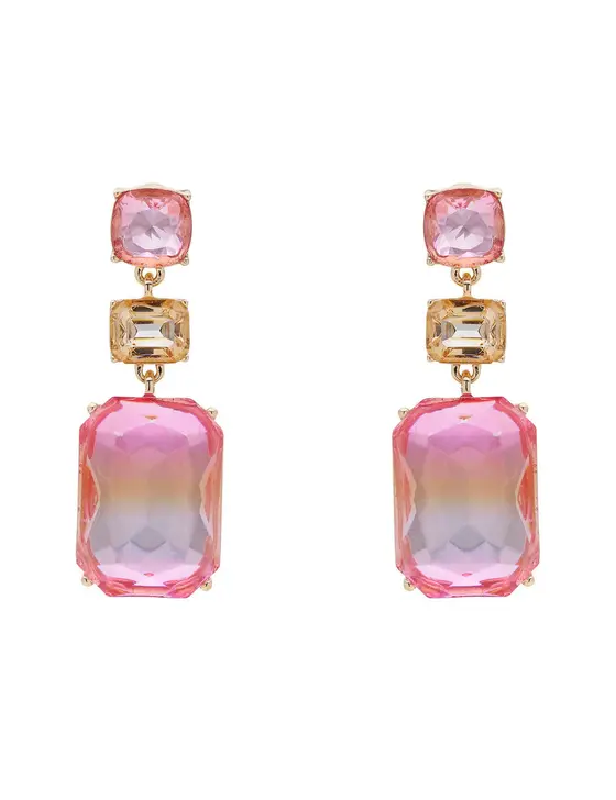 SUNSET STONE EARRING