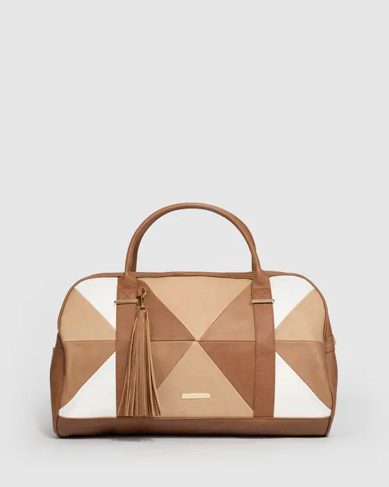 Tan Indie Weekender Bag