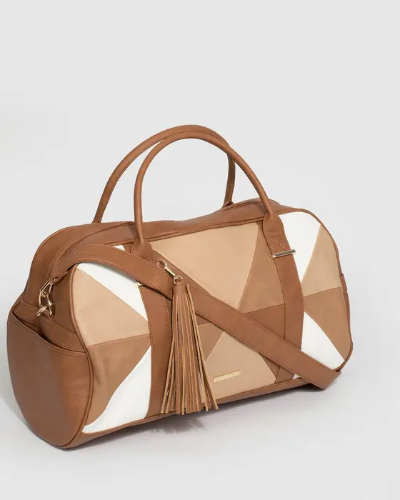 Tan Indie Weekender Bag — view 3