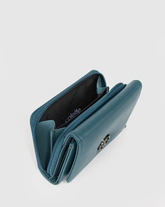 Teal Zuri Wallet — view 3