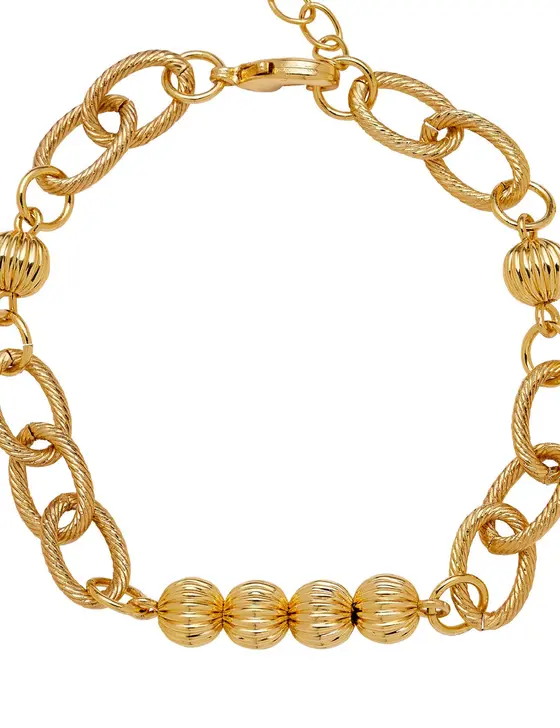 TEXTURED BALL BRACELET — view 3