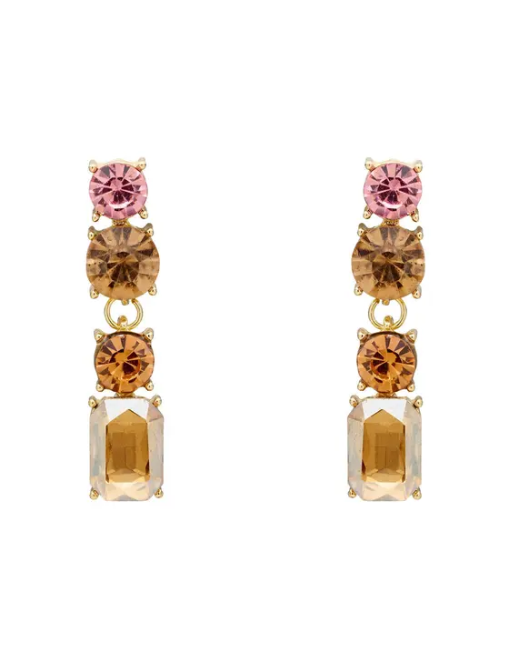 TOTEM STONE DROP EARRING