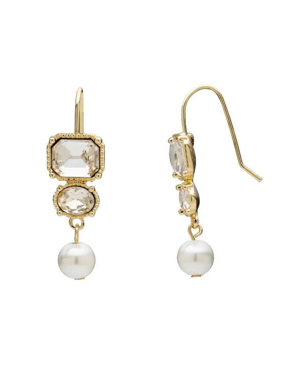 VISTA PEARL DROP EARRING — view 3