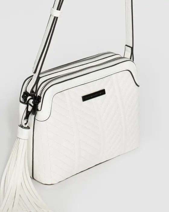 White Joanna Crossbody Bag — view 3